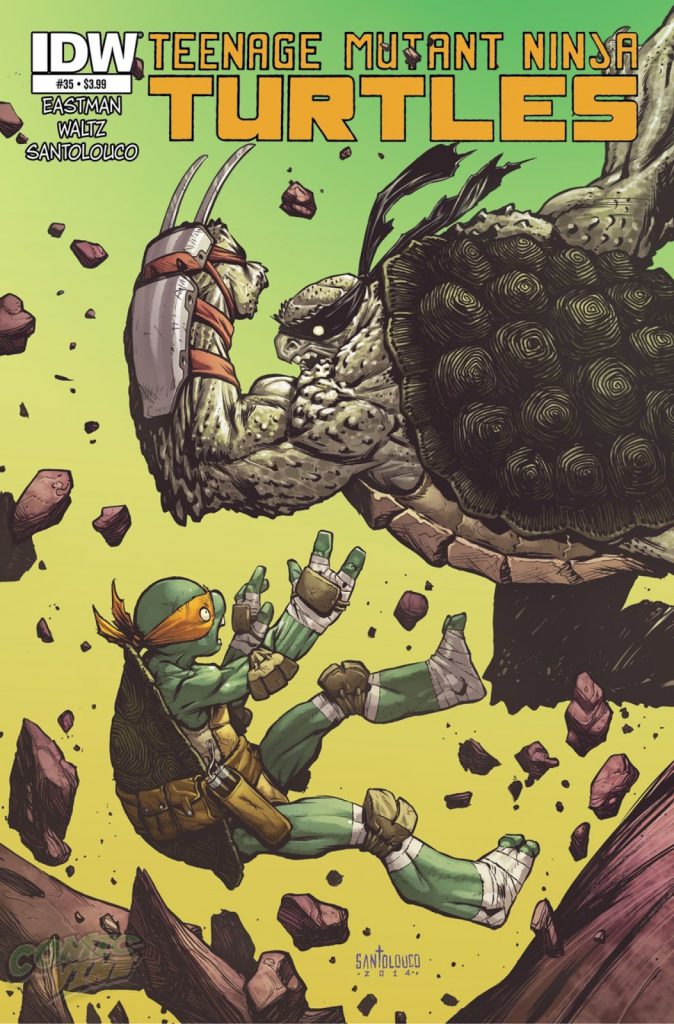 Teenage Mutant Ninja Turtle #35 Cover Reveal