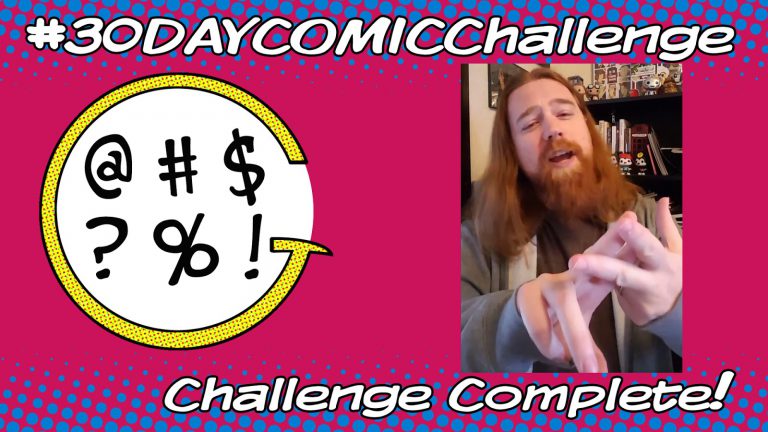 Read more about the article #30DayComicChallenge Completed!