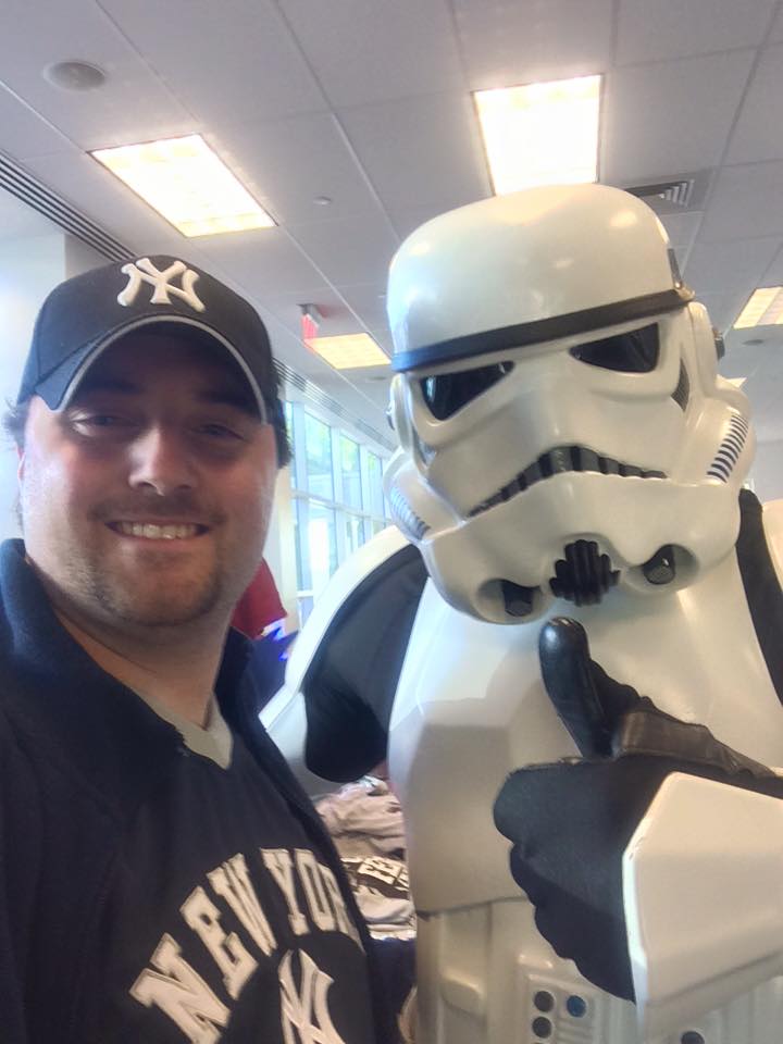 Brandon Lipani and Storm Trooper
